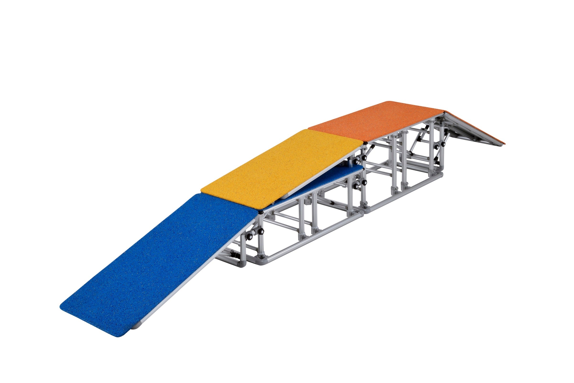 Paw Grit™ Starter Kit configuration with blue, yellow, and orange walking surfaces